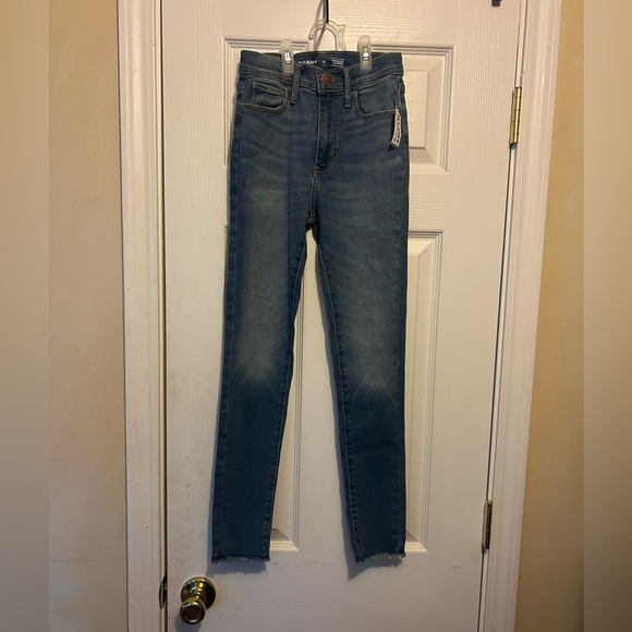 Old Navy 360° Stretch Girls👧🏻Extra High-Rise ROCKSTAR JEGGINGS Sz 12 - Picture 2 of 8